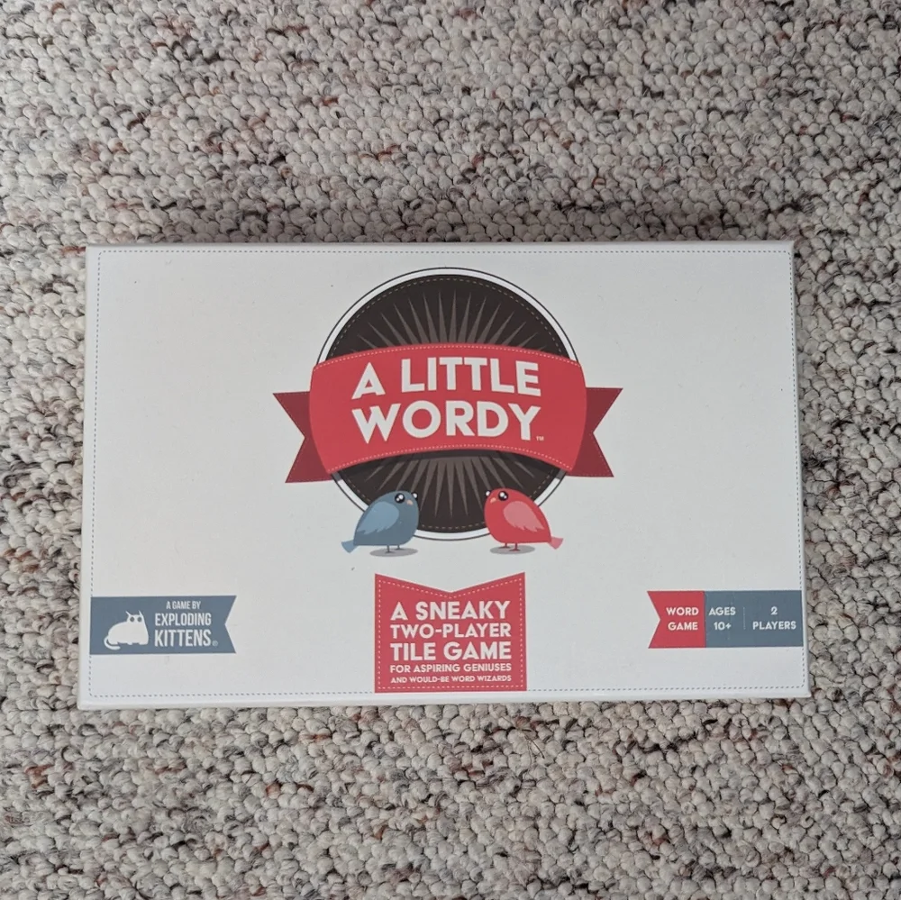 NIB A Little Wordy Game by Exploding Kittens